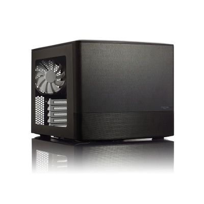 Fractal Design | NODE 804 | Side window | 2 - USB 3.0Audio in/outPower button with LED (white)HDD activity LED (white) | Black | Micro ATX | Power supply included No