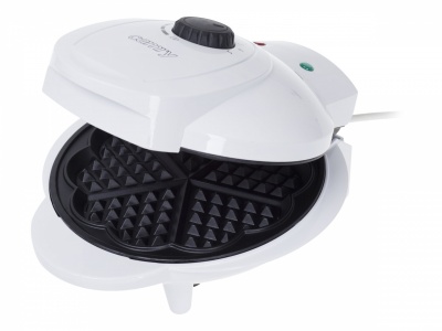 Camry | Waffle maker | CR 3022 | 1000 W | Number of pastry 5 | Heart shaped | White