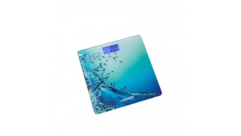 Mesko | Bathroom scales | MS 8156 | Maximum weight (capacity) 150 kg | Accuracy 100 g | Blue