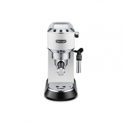 Delonghi | Dedica Pump Espresso | EC685W | Pump pressure 15 bar | Built-in milk frother | Semi-automatic | 1300 W | White