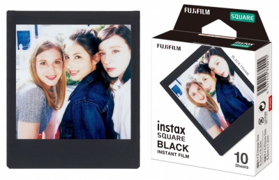 Fujifilm | Instax Square Instant Film Black | Glossy | Quantity 10