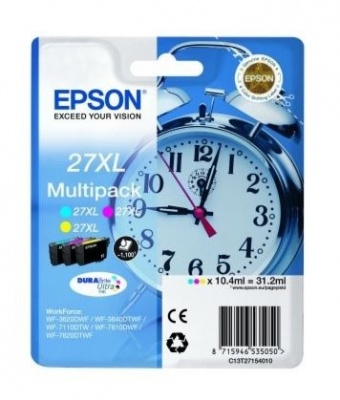 Epson Cartridge Multipack | T2715 | Ink Cartridge | Cyan, Magenta, Yellow