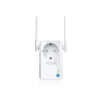 TP-LINK | Extender with AC Passthrough | TL-WA860RE | 10/100 Mbit/s | Ethernet LAN (RJ-45) ports 1 | 802.11n | 2.4GHz | Wi-Fi data rate (max) 300 Mbit/s | Extra socket