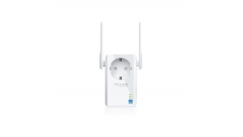 TP-LINK | Extender with AC Passthrough | TL-WA860RE | 10/100 Mbit/s | Ethernet LAN (RJ-45) ports 1 | 802.11n | 2.4GHz | Wi-Fi data rate (max) 300 Mbit/s | Extra socket