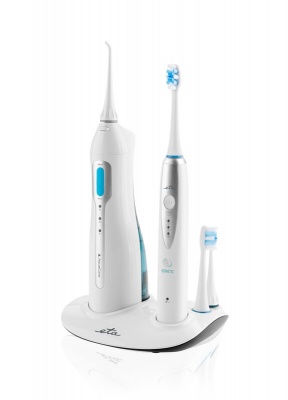 ETA | Oral care centre  (sonic toothbrush+oral irrigator) | ETA 2707 90000 | Rechargeable | For adults | Number of brush heads included 3 | Number of teeth brushing modes 3 | Sonic technology | White