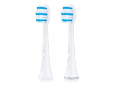 ETA | Toothbrush replacement | RegularClean ETA070790200 | Heads | For adults | Number of brush heads included 2 | Number of teeth brushing modes Does not apply | White