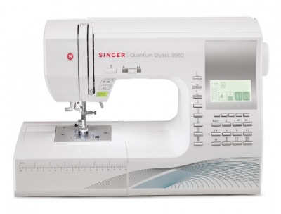 Singer | Sewing Machine | Quantum Stylist™ 9960 | Number of stitches 600 | Number of buttonholes 13 | White