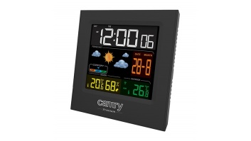 Camry | Weather station | CR 1166 | Black | Date display