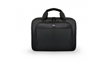 PORT DESIGNS | 105064 | HANOI II CLAMSHELL | Fits up to size 15.6 " | Messenger - Briefcase | Black | Shoulder strap