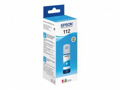 Epson 112 EcoTank Pigment | C13T06C24A | Ink Bottle | Cyan