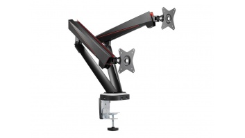 Logilink | Desk Mount | Tilt, swivel, level adjustment, rotate | 17-32 " | Maximum weight (capacity) 8 kg | Black/Red