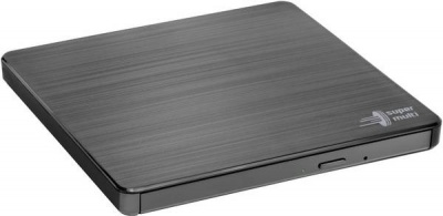 H.L Data Storage | Ultra Slim Portable DVD-Writer | GP60NB60 | Interface USB 2.0 | DVD±R/RW | CD read speed 24 x | CD write speed 24 x | Black | Desktop/Notebook