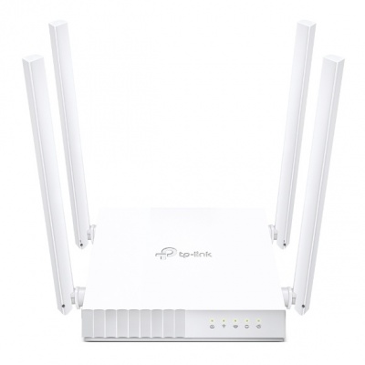 Dual Band Router | Archer C24 | 802.11ac | 300+433 Mbit/s | 10/100 Mbit/s | Ethernet LAN (RJ-45) ports 4 | Mesh Support No | MU-MiMO Yes | No mobile broadband | Antenna type 4xFixed