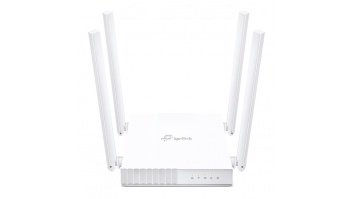 Dual Band Router | Archer C24 | 802.11ac | 300+433 Mbit/s | 10/100 Mbit/s | Ethernet LAN (RJ-45) ports 4 | Mesh Support No | MU-MiMO Yes | No mobile broadband | Antenna type 4xFixed