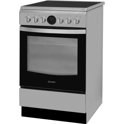 INDESIT | Cooker | IS5V8CHX/E | Hob type Vitroceramic | Oven type Electric | Stainless steel | Width 50 cm | Grilling | Electronic | Depth 60 cm | 57 L