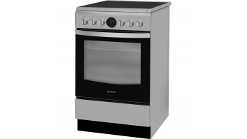 INDESIT | Cooker | IS5V8CHX/E | Hob type Vitroceramic | Oven type Electric | Stainless steel | Width 50 cm | Grilling | Electronic | Depth 60 cm | 57 L