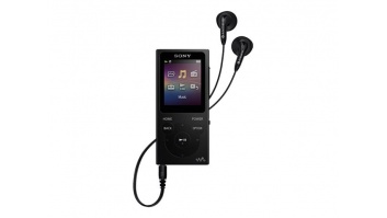 Sony Walkman NW-E394B MP3 Player with FM radio, 8GB, Black | MP3 Player with FM radio | Walkman NW-E394B | Internal memory 8 GB | FM | USB connectivity