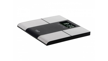 Adler | Bathroom scale with analyzer | AD 8165 | Maximum weight (capacity) 225 kg | Accuracy 100 g | Body Mass Index (BMI) measuring | Stainless steel/Black