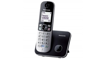 Panasonic | Cordless phone | KX-TG6811FXM | Built-in display | Caller ID | Metallic Grey