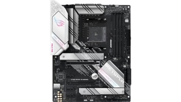 Asus | ROG STRIX B550-A GAMING | Processor family AMD | Processor socket AM4 | DDR4 DIMM | Memory slots 4 | Supported hard disk drive interfaces 	SATA, M.2 | Number of SATA connectors 6 | Chipset AMD B550 | ATX