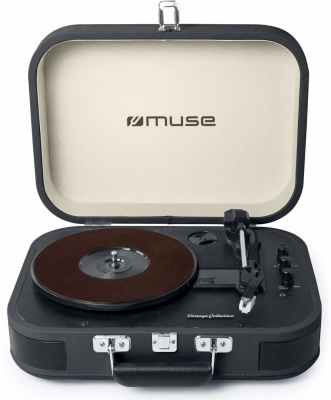 Muse | Turntable Stereo System | MT-201 DG | USB port | AUX in