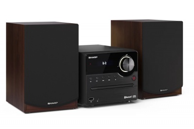 Sharp XL-B512(BR) Hi-Fi Micro System, CD/FM/USB/Bluetooth v5.0, 45W, Brown | Sharp | Hi-Fi Micro System | XL-B512(BR) | Brown | USB port | AUX in | Bluetooth | CD player | FM radio | Wireless connection