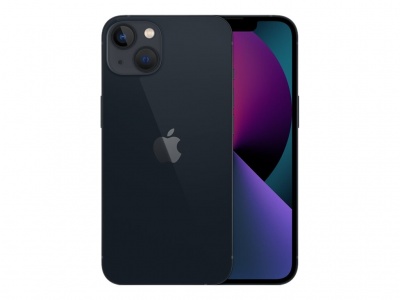 Apple | iPhone 13 | Midnight | 6.1 " | Super Retina XDR OLED | 1170 x 2532 pixels | Apple | A15 Bionic | Internal RAM 4 GB | 128 GB | Dual SIM | Nano-SIM | 3G | 4G | 5G | Main camera resolution 12+12 MP | Secondary camera resolution 12 MP | iOS | 15 | 324