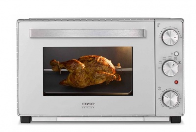 Caso | Compact oven | TO 32 SilverStyle | Easy Clean | Compact | Silver