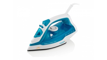 ETA | Iron | Esmira ETA027390000 | Steam Iron | 2200 W | Water tank capacity 380 ml | Continuous steam 40 g/min | Steam boost performance 100 g/min | Turquoise