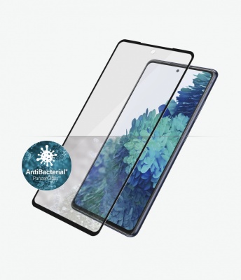 PanzerGlass | Samsng | Galaxy S21 FE CF | Hybrid glass | Black | Antibacterial; Works with in-screen fingerprint reader; Full frame coverage; Rounded edges | Screen Protector