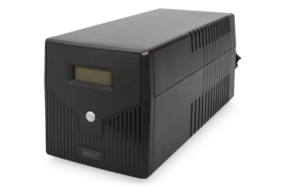 Digitus | Line-Interactive UPS | Line-Interactive UPS DN-170076, 2000VA/1200W 12V/9Ah x2 battery, 4x CEE 7/7, USB, RS232, RJ45,LCD, Simulated sine wave, 198 x 158 x 380 mm, Weight: 10.5 kg | 2000 VA | 1200 W