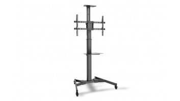 Digitus | Floor stand | TV-Cart for screens up to 70", max. 50kg wheelbase, VESA max. 600x400 | Tilt | 37-70 " | Maximum weight (capacity) 50 kg | Black