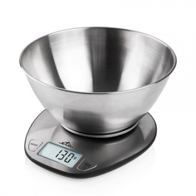 ETA | Kitchen scale | ETA677890000 Dori | Maximum weight (capacity) 5 kg | Graduation 1 g | Display type LCD | Stainless steel