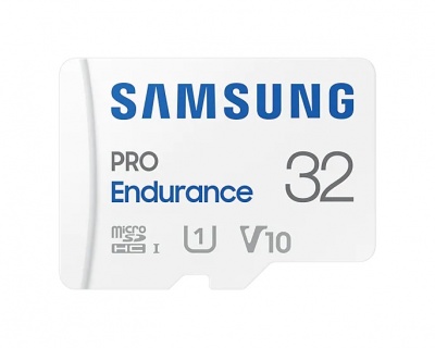 Samsung | PRO Endurance | MB-MJ32KA/EU | 32 GB | MicroSD Memory Card | Flash memory class U1, V10, Class 10 | SD adapter