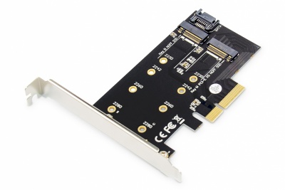 Digitus | M.2 NGFF / NVMe SSD PCI Express 3.0 (x4) Add-On Card | DS-33170