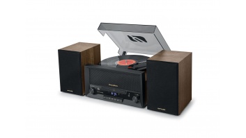 Muse | Turntable Micro System | MT-120MB | Drawer-type CD door | USB port | AUX in