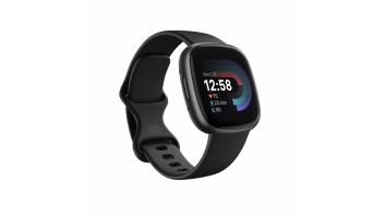 Versa 4 | Smart watch | NFC | GPS (satellite) | AMOLED | Touchscreen | Activity monitoring 24/7 | Waterproof | Bluetooth | Wi-Fi | Black/Graphite