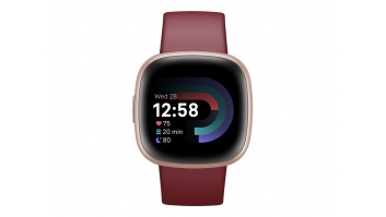 Versa 4 | Smart watch | NFC | GPS (satellite) | AMOLED | Touchscreen | Activity monitoring 24/7 | Waterproof | Bluetooth | Wi-Fi | Beet Juice/Copper Rose