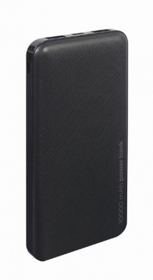 Gembird | Power Bank | PB10-02 | 10000 mAh | 2 x USB-AF | Black