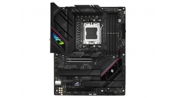 Asus | ROG STRIX B650E-F GAMING WIFI | Processor family AMD | Processor socket AM5 | DDR5 DIMM | Memory slots 4 | Supported hard disk drive interfaces 	SATA, M.2 | Number of SATA connectors 4 | Chipset  AMD B650 | ATX