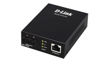 D-Link DMC-F02SC/E 10/100Base-TX to 100Base-FX SC Multi-Mode Media Converter (2 km)