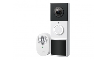 TP-LINK Video Doorbell Camera | Tapo D210 | 3 MP | 1.18mm/F1.8 | IP65 | H.264 | Micro SD, Max. 512