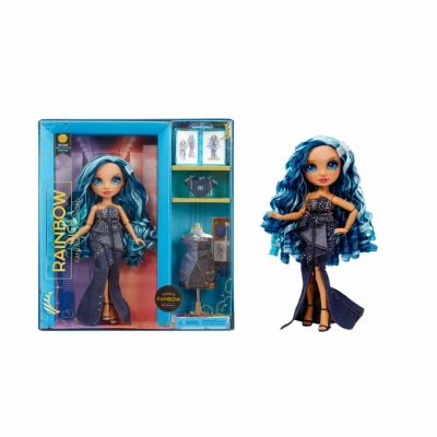 RAINBOW HIGH Fantastic Fashion Doll Skyler, 28 cm | Blue