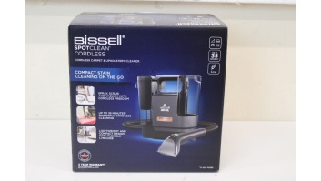 SALE OUT. Bissell SpotClean Cordless EU, Carpet and Upholstery Cleaner | Bissell | SpotClean EU, Carpet and Upholstery Cleaner | 3681N | Cordless operating | Washing function | 25.9 V | Operating time (max) 35 min | Black | Warranty 24 month(s) | DAMAGED 