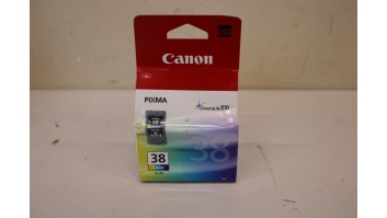 SALE OUT. Canon CL-38 Ink Cartridge Color | Canon CL-38 Tri-Colour | Ink Cartridge | Cyan, Magenta, Yellow | DAMAGED PACKAGING