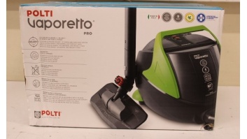 SALE OUT. Polti PTEU0280 Vaporetto Pro 95_Turbo Flexi Steam cleaner, Corded, 1100 W, Tank capacity 1.3 L, Working radius 8 m, Black/Green | Polti | Steam cleaner | PTEU0280 Vaporetto Pro 95_Turbo Flexi | Power 1100 W | Steam pressure 5 bar | Water tank ca