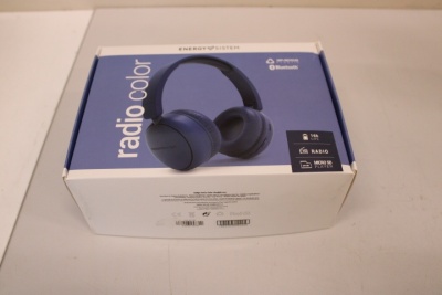 SALE OUT. Energy Sistem Radio Color Wireless Headphones with FM radio, Indigo | Energy Sistem | DAMAGED PACKAGING, SCRATCHES ON SIDES