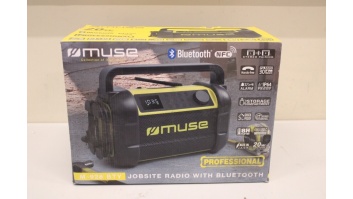 SALE OUT. Muse M-928 BTY Jobsite Radio speaker, Black/Yellow | Muse | M-928 BTY | Radio Speaker | DEMO | Waterproof | Bluetooth | Black/Yellow | Portable | Wireless connection