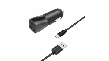 Fixed | Car Charger | Dual USB Cable