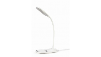 Gembird | Desk lamp with wireless charger | TA-WPC10-LED-01-W